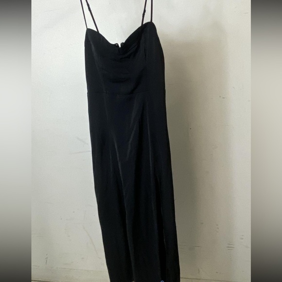 Abercrombie & Fitch Camile Spaghetti Strap Long Slit New Years Eve Party Dress - Picture 2 of 6